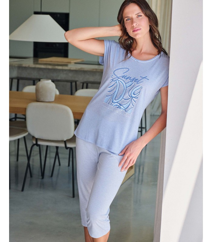 PIJAMA MUJER PIRATA SUNSET MASSANA