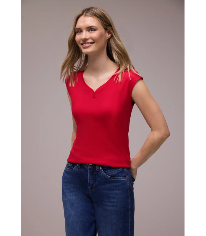CAMISETA MUJER SIN MANGAS STREET ONE