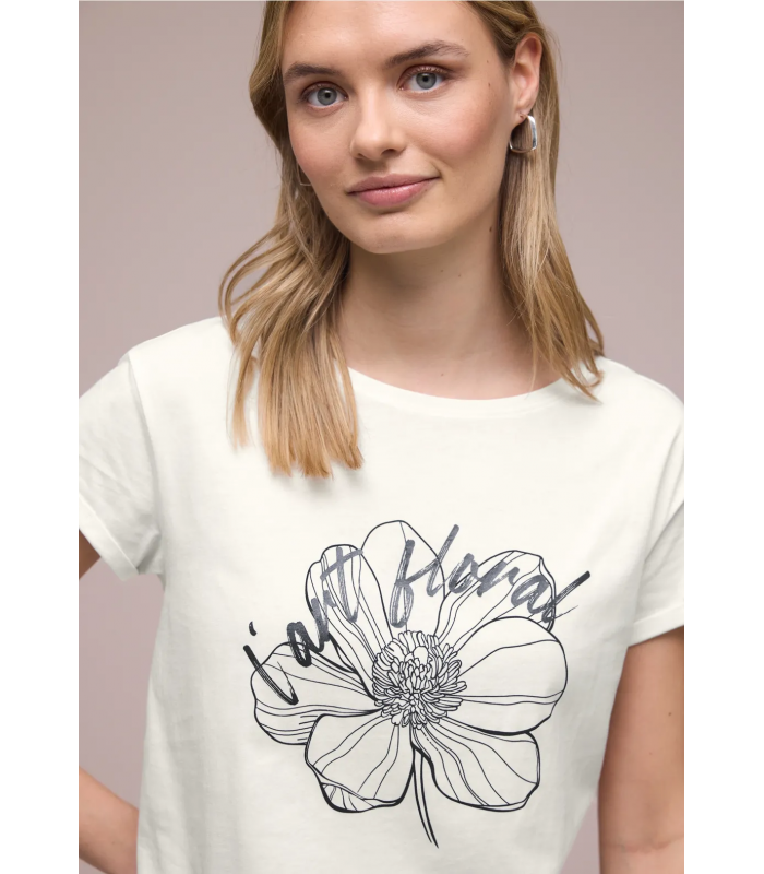 CAMISETA L'ART FLORAL MUJER STREET ONE