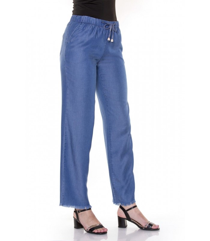 PANTALÓN MUJER TENCEL GOMA WALTRON