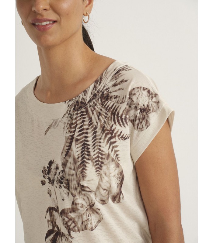 CAMISETA HOJAS MUJER AZAY