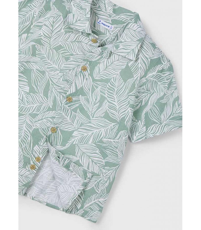 CAMISA NIÑO HOJAS MAYORAL