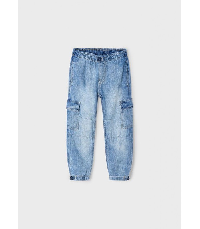 PANTALÓN DENIM CARGO PARACHUTE MAYORAL
