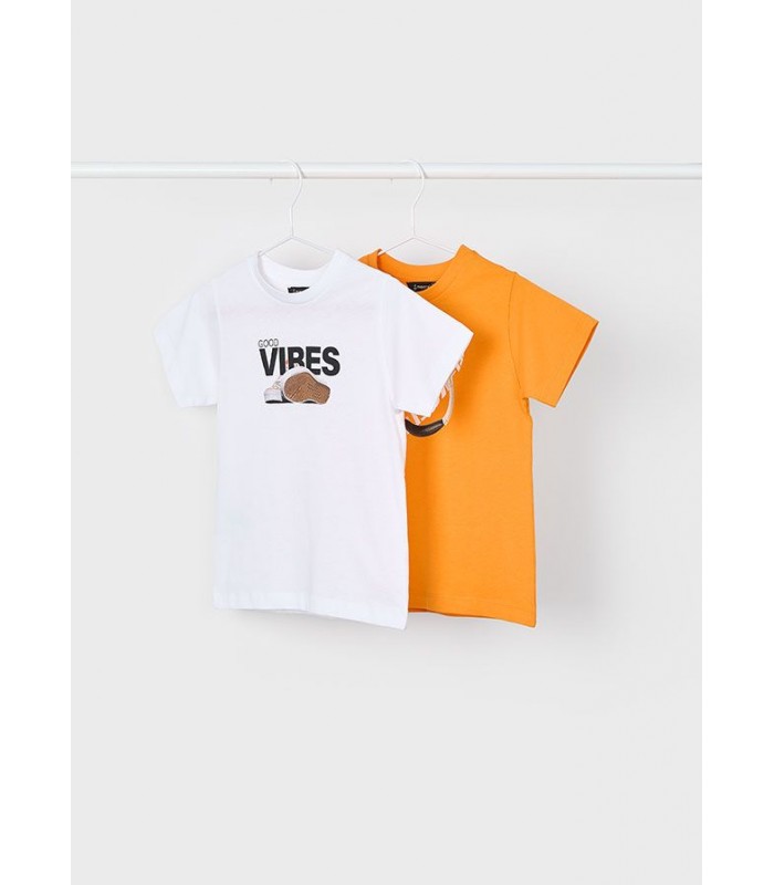 PACK CAMISETAS GOOD VIBES NIÑO MAYORAL