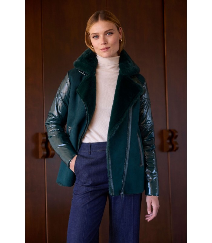 CHAQUETÓN BIKER MUJER ARGGIDO