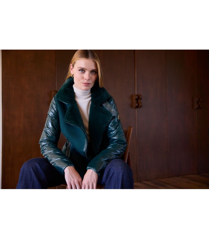 CHAQUETÓN BIKER MUJER ARGGIDO