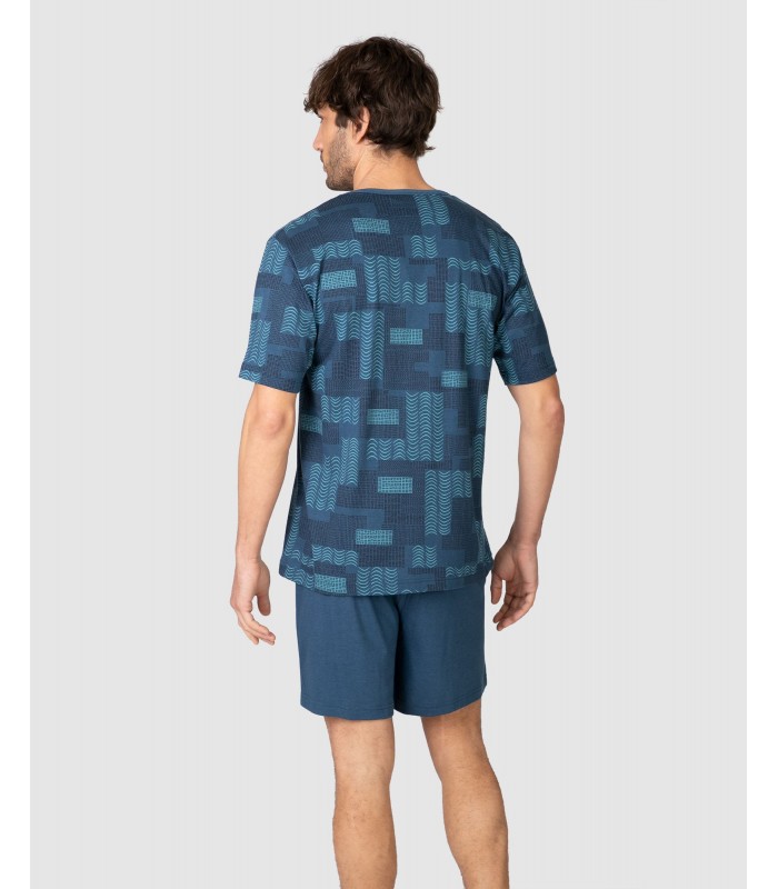 PIJAMA HOMBRE ESTAMPADO MASSANA