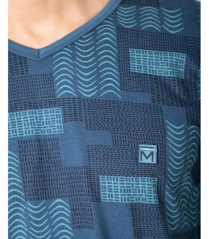 PIJAMA HOMBRE ESTAMPADO MASSANA