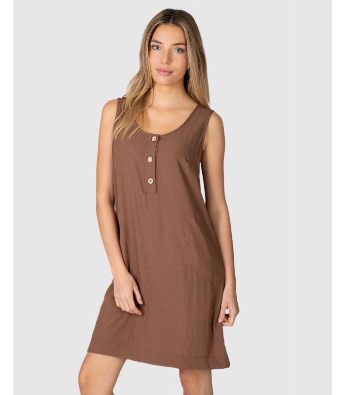 VESTIDO CORTO LISO MUJER MASSANA