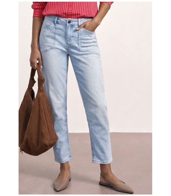 VAQUEROS TALLE MEDIO ESTILO CHINO MUJER STREET ONE