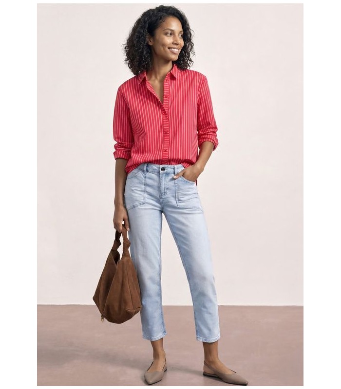 VAQUEROS TALLE MEDIO ESTILO CHINO MUJER STREET ONE