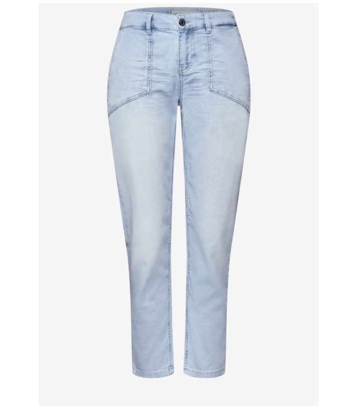 VAQUEROS TALLE MEDIO ESTILO CHINO MUJER STREET ONE