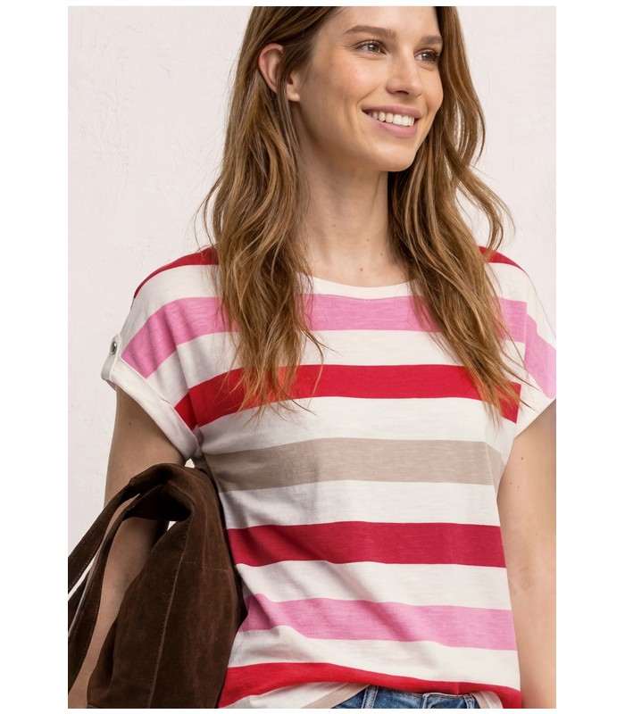CAMISETA MUJER RAYAS STREET ONE