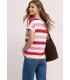 CAMISETA MUJER RAYAS STREET ONE