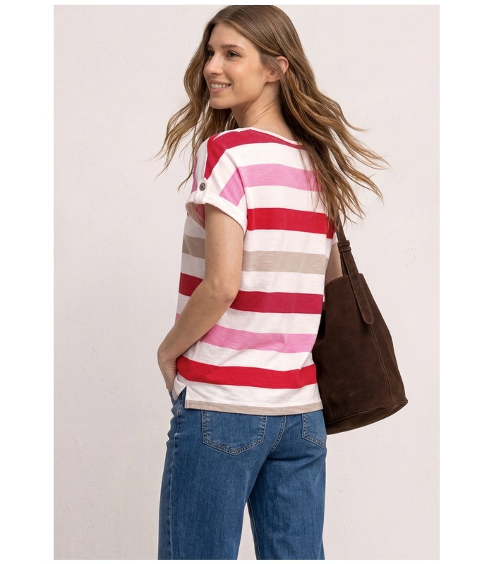 CAMISETA MUJER RAYAS STREET ONE