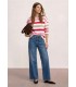 CAMISETA MUJER RAYAS STREET ONE