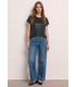 CAMISETA LENTEJUELAS MUJER STREET ONE