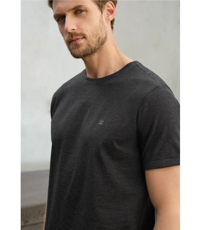 CAMISETA HOMBRE M/C MICRO RAYAS STREET ONE