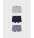 PACK TRES BOXERS NIÑO MAYORAL