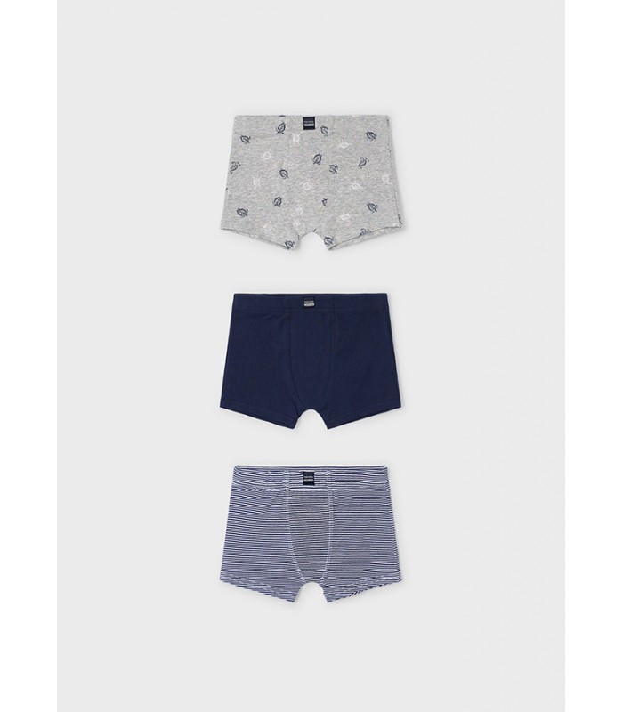PACK TRES BOXERS NIÑO MAYORAL