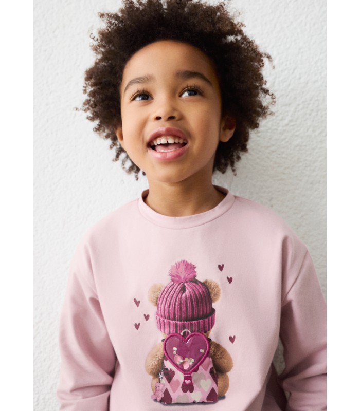 CAMISETA OSO NIÑA MAYORAL