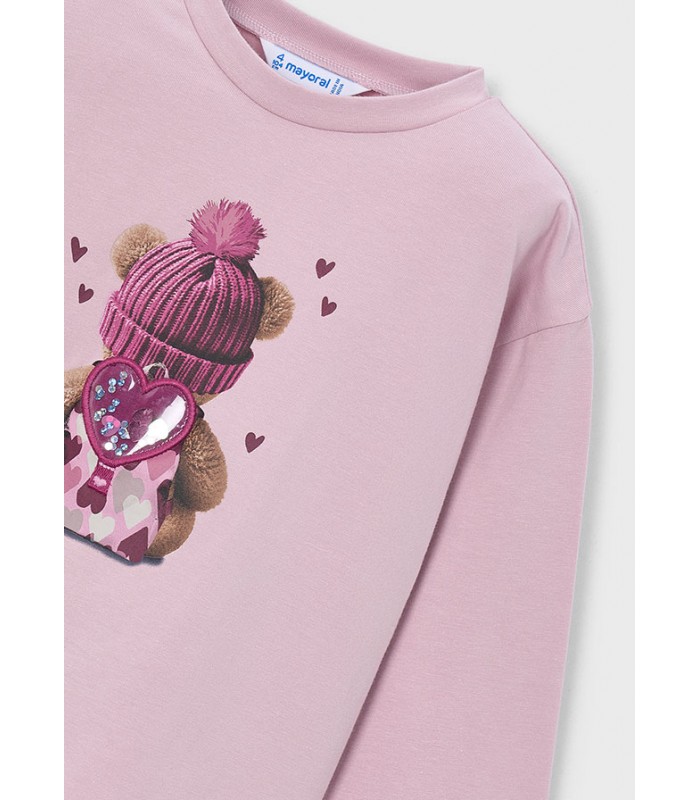 CAMISETA OSO NIÑA MAYORAL