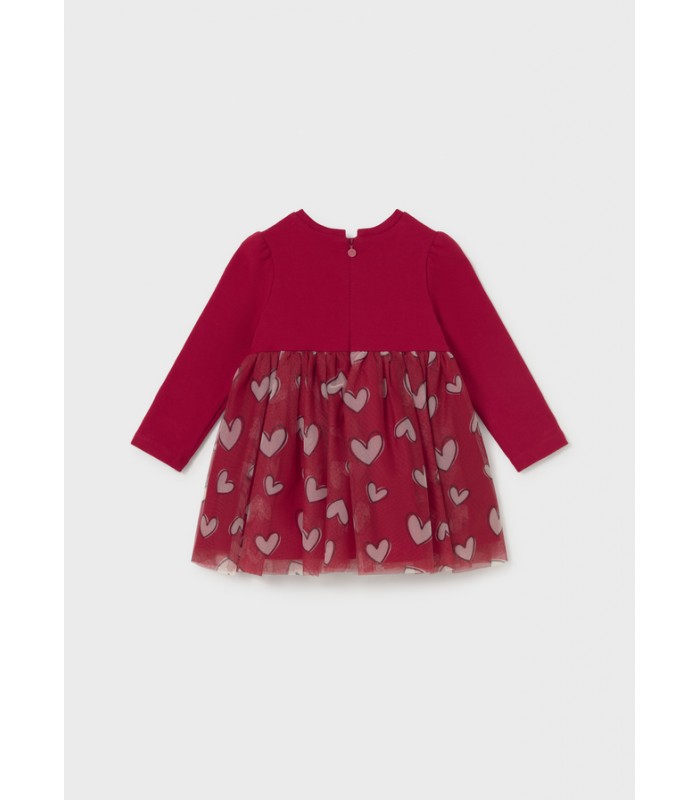 VESTIDO CORAZONES BEBÉ NIÑA MAYORAL