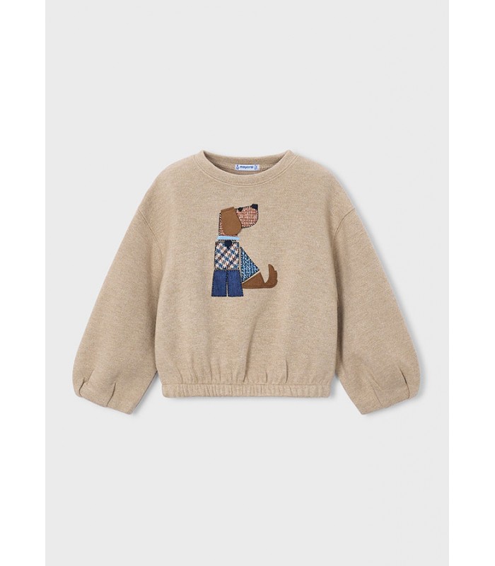 SUDADERA PERRITO NIÑA MAYORAL