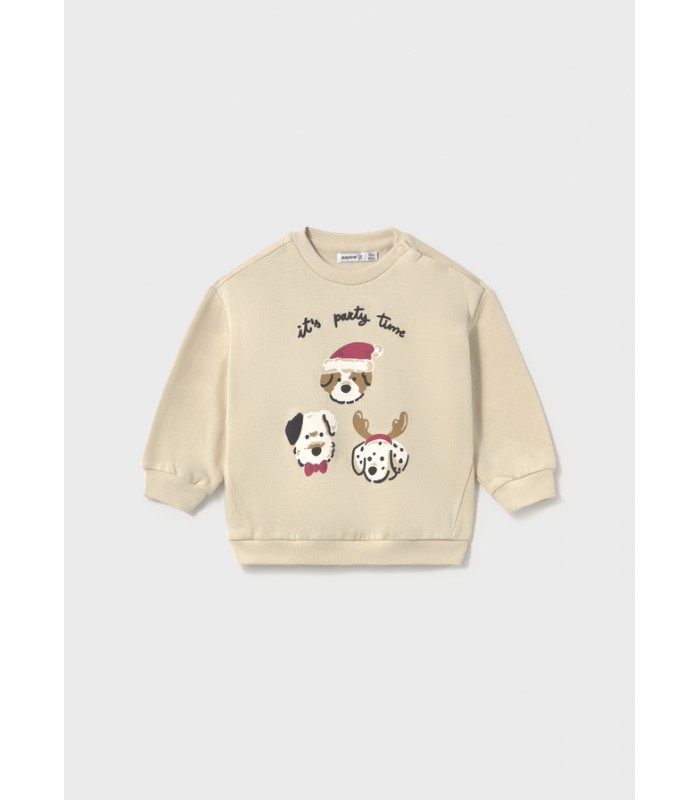 SUDADERA PERRITOS BEBÉ NIÑO MAYORAL