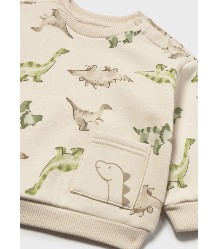 SUDADERA DINOS BEBÉ NIÑO MAYORAL