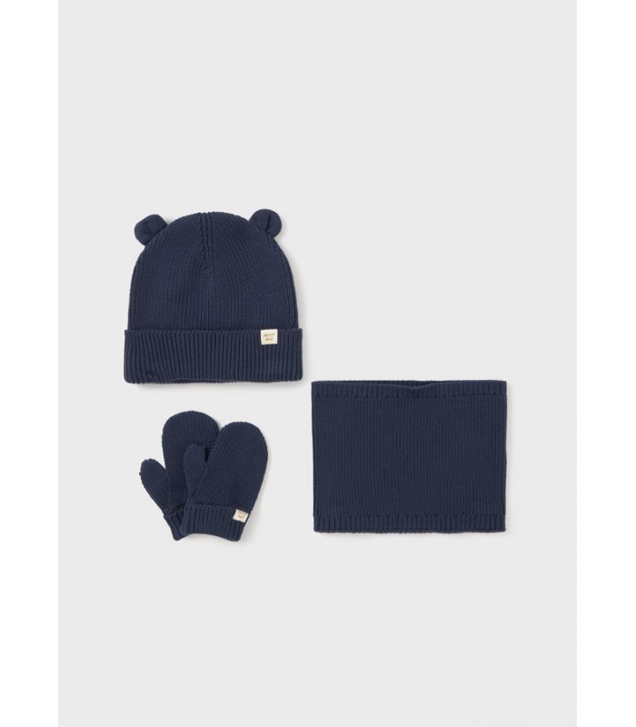 CONJUNTO GORRO CUELLO Y MANOPLAS NIÑO MAYORAL
