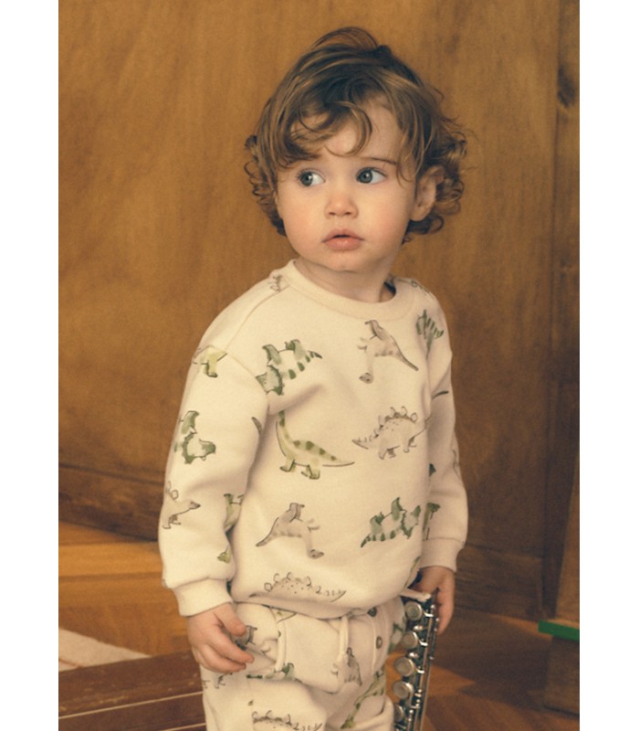SUDADERA DINOS BEBÉ NIÑO MAYORAL
