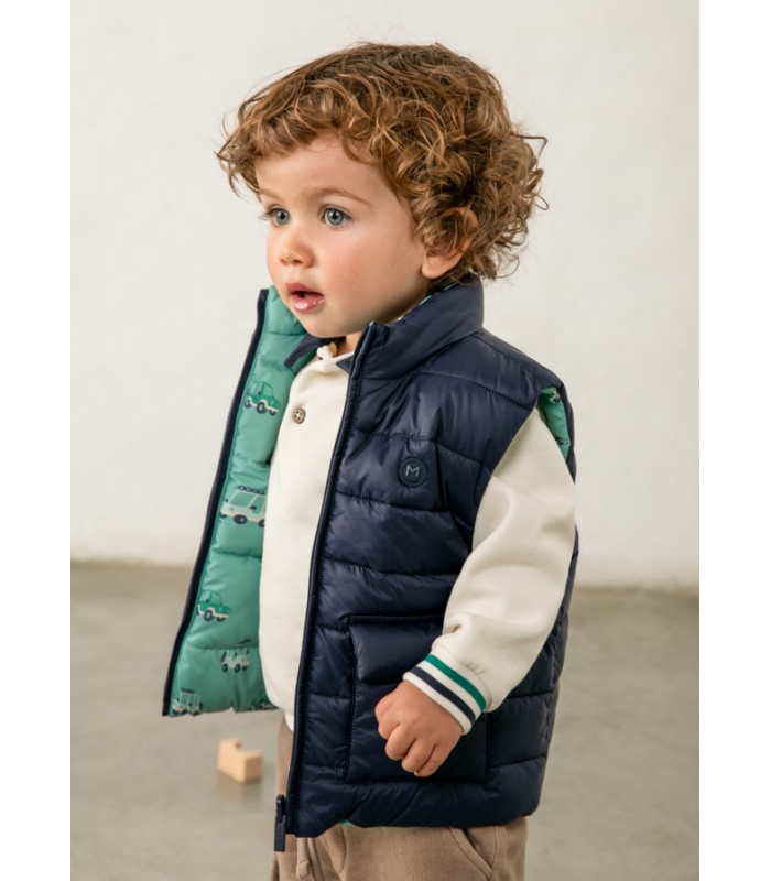 CHALECO REVERSIBLE BEBÉ NIÑO MAYORAL