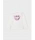 CAMISETA AMOUR NIÑA MAYORAL