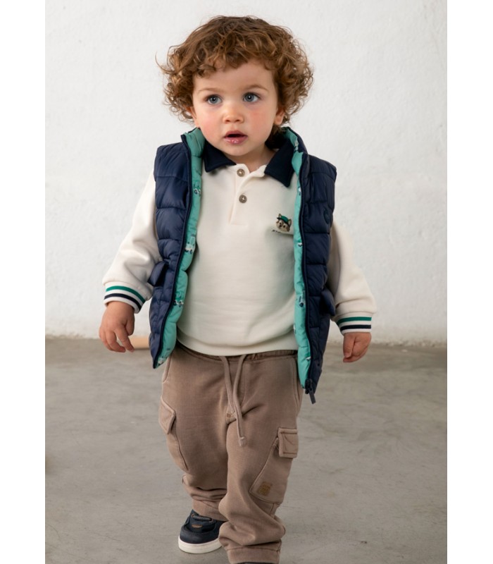 CHALECO REVERSIBLE BEBÉ NIÑO MAYORAL