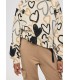 SUDADERA ESTAMPADA CORAZONES CHICA MAYORAL