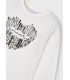CAMISETA CORAZÓN NIÑA MAYORAL