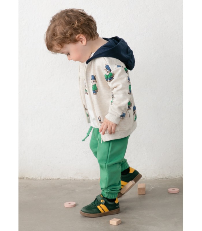 CHÁNDAL ESTAMPADO DOS PANTALONES BEBÉ NIÑO MAYORAL