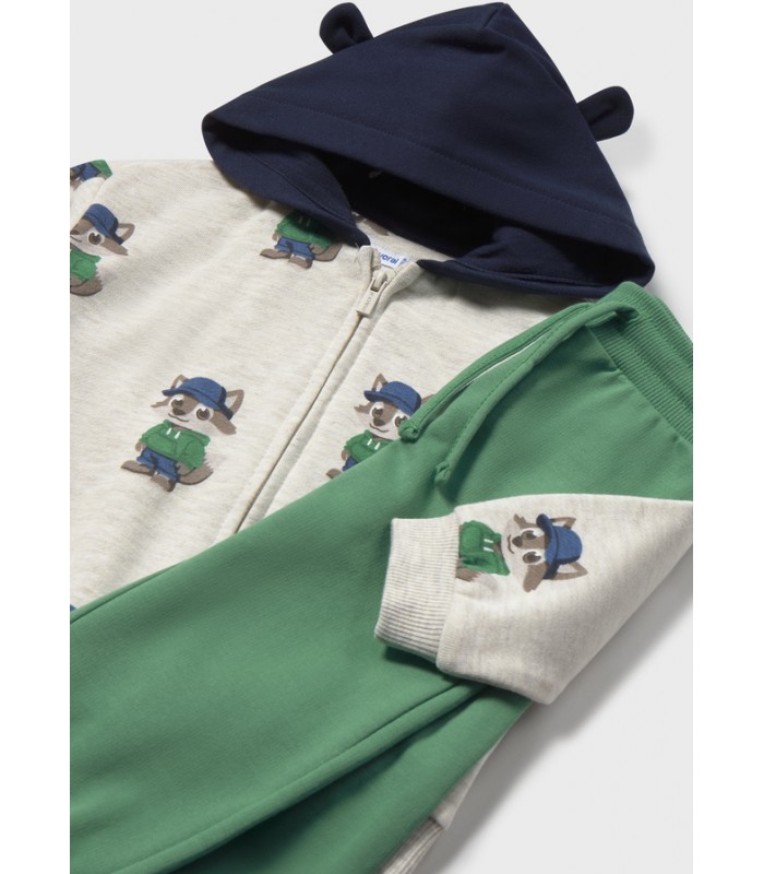 CHÁNDAL ESTAMPADO DOS PANTALONES BEBÉ NIÑO MAYORAL