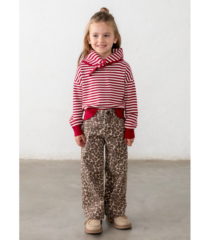 JERSEY CON PAÑUELO RAYAS NIÑA MAYORAL