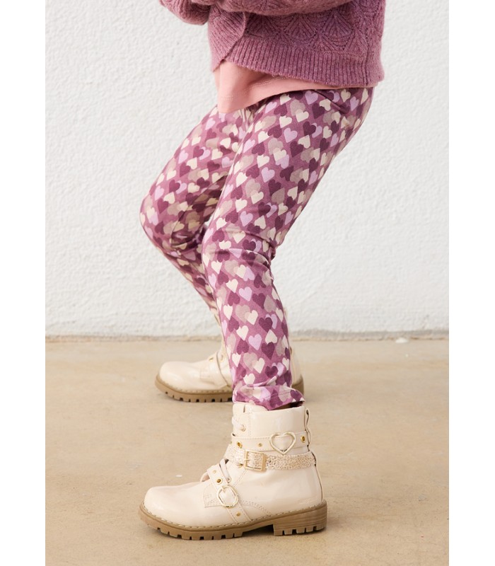 LEGGING CORAZONES NIÑA MAYORAL
