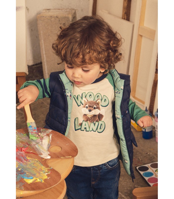 CAMISETA WOOD LAND BEBÉ NIÑO MAYORAL