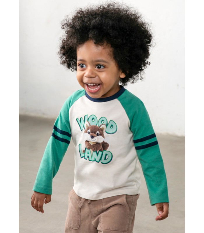 CAMISETA WOOD LAND BEBÉ NIÑO MAYORAL