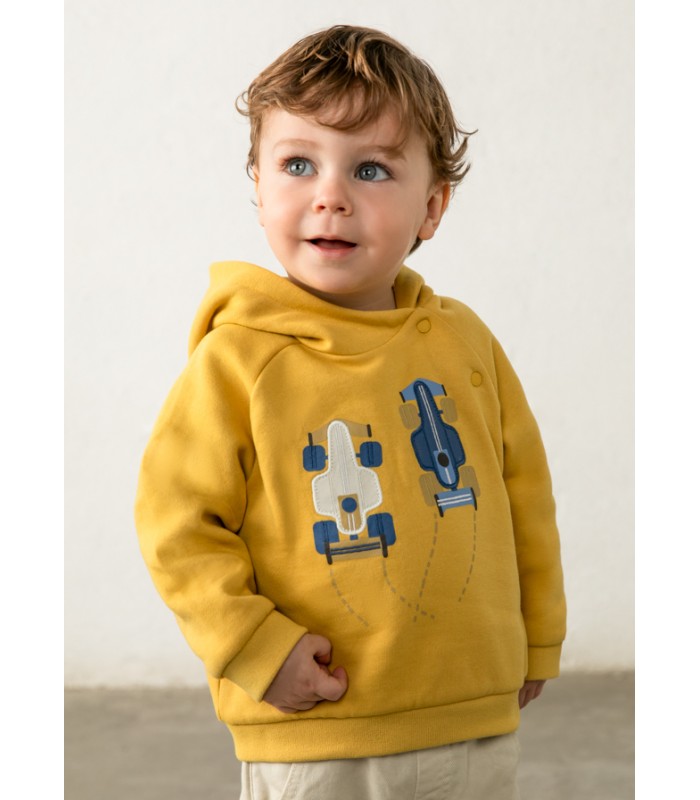 SUDADERA CAPUCHA BEBÉ NIÑO MAYORAL