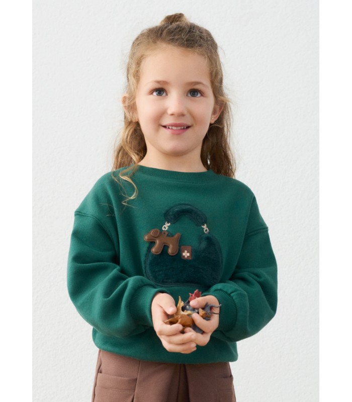 SUDADERA BOLSO NIÑA MAYORAL