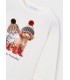CAMISETA PERRO Y GATO NIÑA MAYORAL