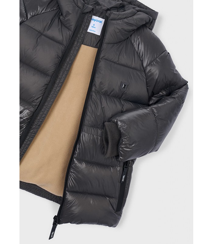 CHAQUETÓN BRILLO MATE NIÑO MAYORAL