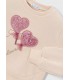 SUDADERA CORAZONES NIÑA MAYORAL