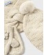 CONJUNTO GORRO CUELLO Y MANOPLAS BEBÉ NIÑA MAYORAL
