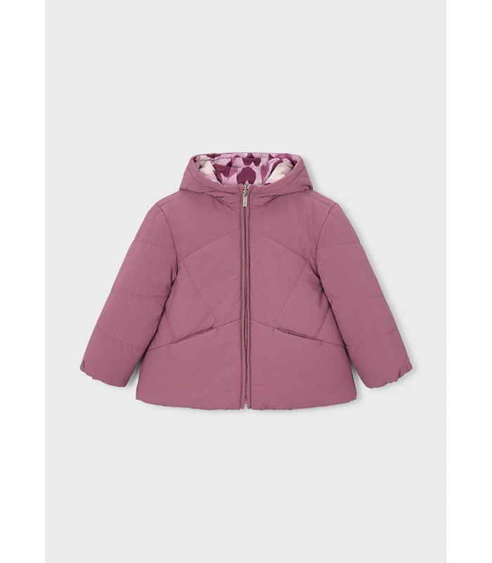 CHAQUETÓN REVERSIBLE CORAZONES NIÑA MAYORAL
